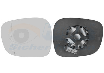 VAN WEZEL Spiegelglas, Außenspiegel