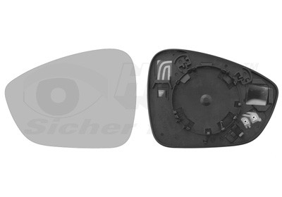 VAN WEZEL Spiegelglas, Außenspiegel