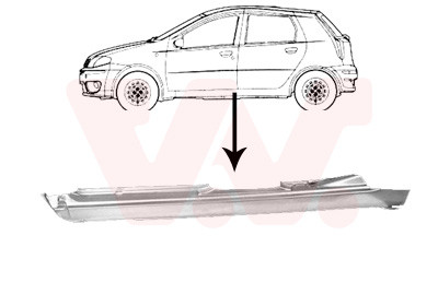 VAN WEZEL Einstiegblech