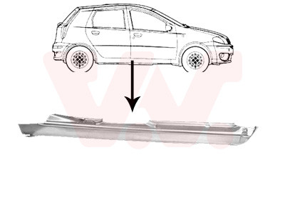 VAN WEZEL Einstiegblech
