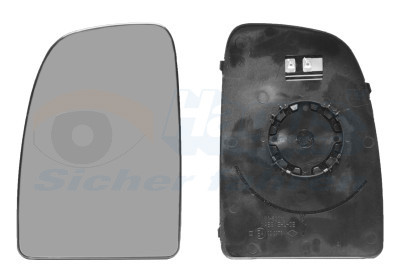 VAN WEZEL Spiegelglas, Außenspiegel