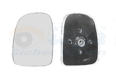 VAN WEZEL Spiegelglas, Außenspiegel