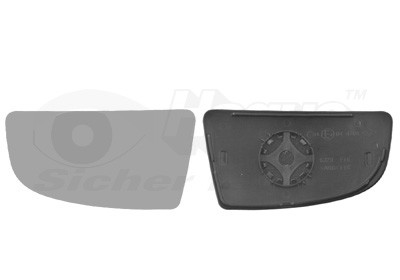 VAN WEZEL Spiegelglas, Außenspiegel