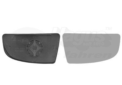 VAN WEZEL Spiegelglas, Außenspiegel