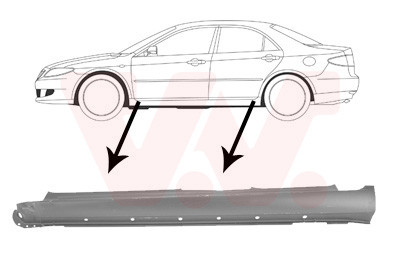 VAN WEZEL Einstiegblech