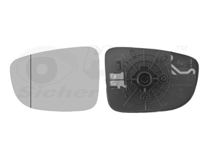 VAN WEZEL Spiegelglas, Außenspiegel