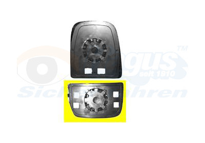 VAN WEZEL Spiegelglas, Außenspiegel