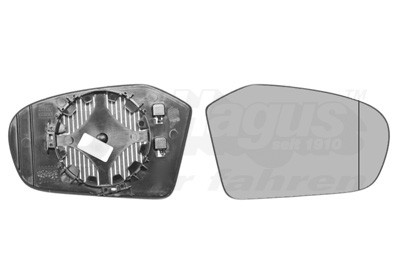 VAN WEZEL Spiegelglas, Außenspiegel