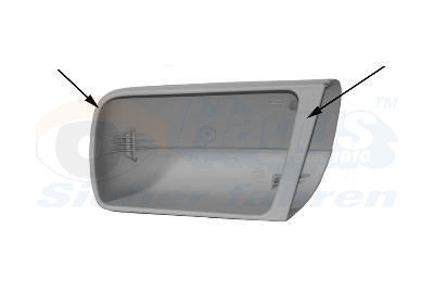 VAN WEZEL Abdeckung, Außenspiegel