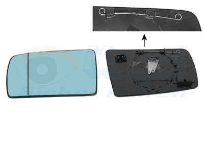 VAN WEZEL Spiegelglas, Außenspiegel