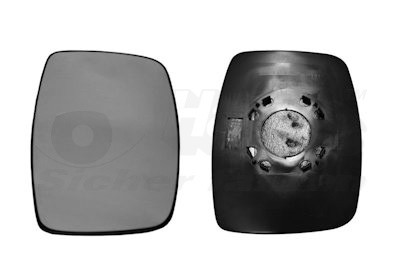 VAN WEZEL Spiegelglas, Außenspiegel