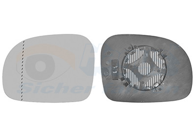 VAN WEZEL Spiegelglas, Außenspiegel