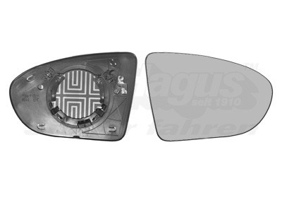 VAN WEZEL Spiegelglas, Außenspiegel