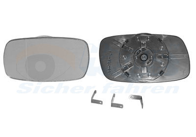 VAN WEZEL Spiegelglas, Außenspiegel