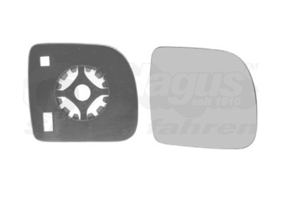 VAN WEZEL Spiegelglas, Außenspiegel