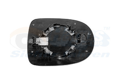 VAN WEZEL Spiegelglas, Außenspiegel