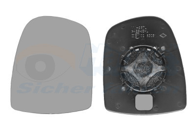 VAN WEZEL Spiegelglas, Außenspiegel