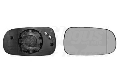 VAN WEZEL Spiegelglas, Außenspiegel