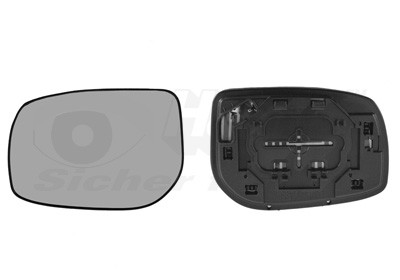 VAN WEZEL Spiegelglas, Außenspiegel