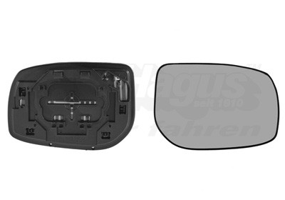 VAN WEZEL Spiegelglas, Außenspiegel