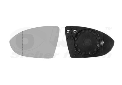 VAN WEZEL Spiegelglas, Außenspiegel