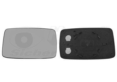 VAN WEZEL Spiegelglas, Außenspiegel