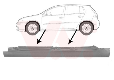 VAN WEZEL Einstiegblech
