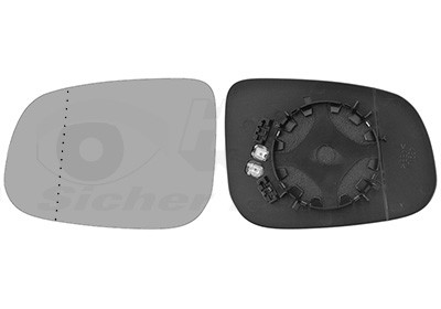 VAN WEZEL Spiegelglas, Außenspiegel