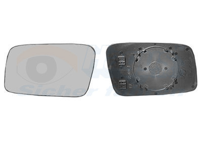 VAN WEZEL Spiegelglas, Außenspiegel