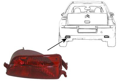 VAN WEZEL Nebelschlussleuchte