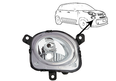 VAN WEZEL Fernscheinwerfer