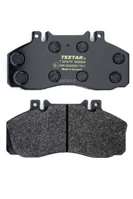 TEXTAR Bremsbelagsatz, Scheibenbremse