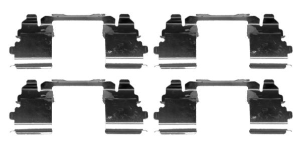 TEXTAR Zubehörsatz, Scheibenbremsbelag