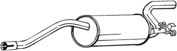 BOSAL Endschalldämpfer