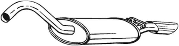 BOSAL Endschalldämpfer