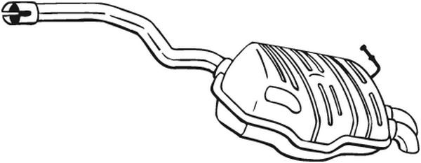 BOSAL Endschalldämpfer