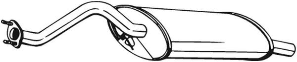 BOSAL Endschalldämpfer