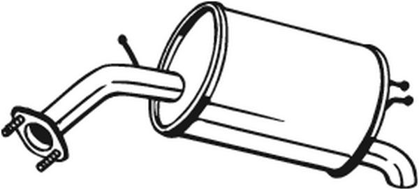 BOSAL Endschalldämpfer
