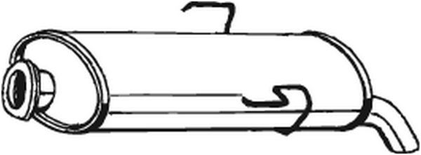 BOSAL Endschalldämpfer