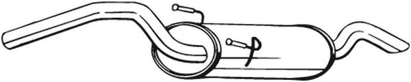 BOSAL Endschalldämpfer