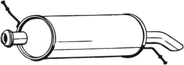 BOSAL Endschalldämpfer