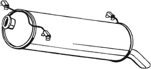 BOSAL Endschalldämpfer