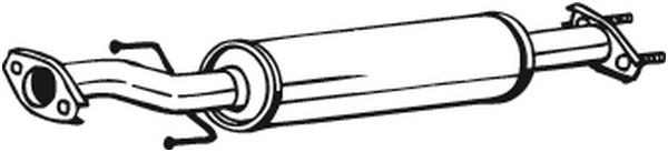 BOSAL Mittelschalldämpfer