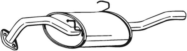 BOSAL Endschalldämpfer