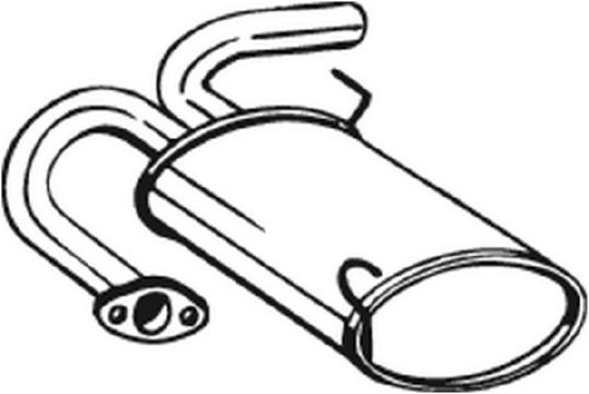 BOSAL Endschalldämpfer