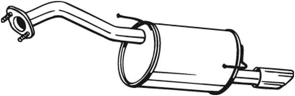 BOSAL Endschalldämpfer