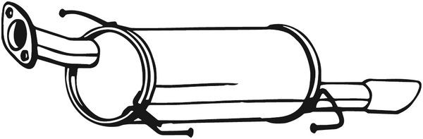 BOSAL Endschalldämpfer