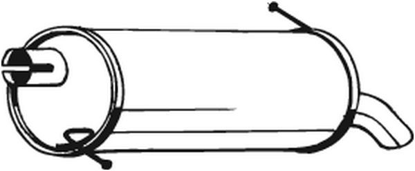 BOSAL Endschalldämpfer