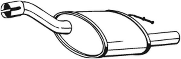BOSAL Endschalldämpfer