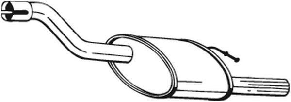 BOSAL Endschalldämpfer